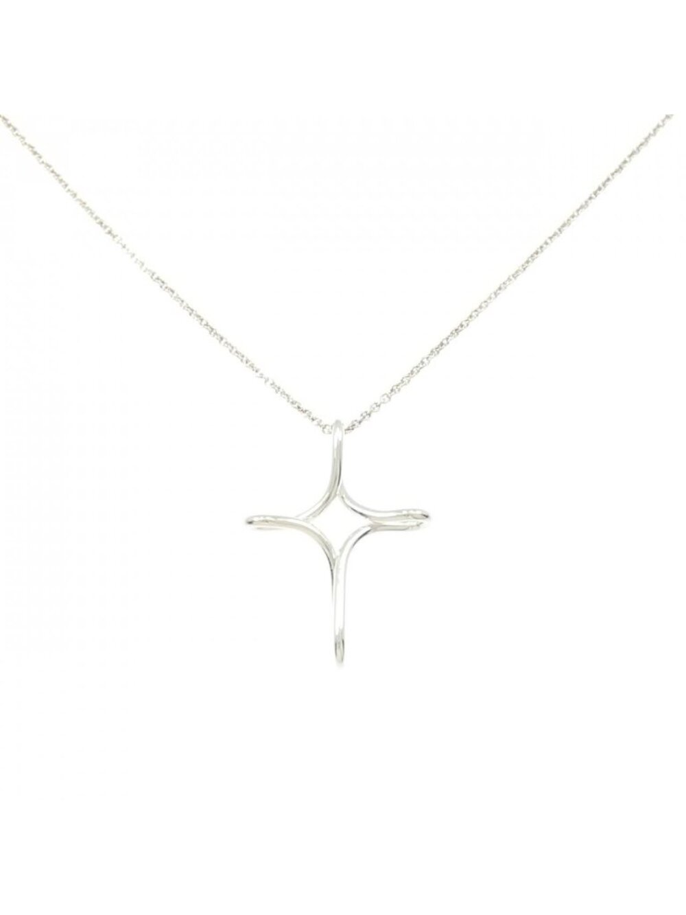 Tiffany & Co Infinity Cross Necklace